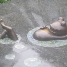 屋外のカエルさん２