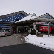 雪が積もっていた