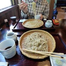 笊蕎麦 三つ割り菊