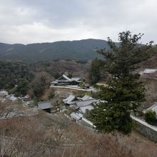 本堂舞台からの眺めです 