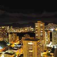 夜景は山側の方がキレイ