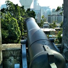 モンテの砦の大砲です。