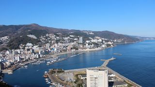 最上階からの景色は素晴らしいです。