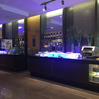 朝食ビュッフェは充実していた