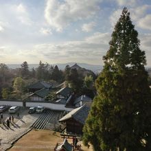 二月堂舞台からの眺め