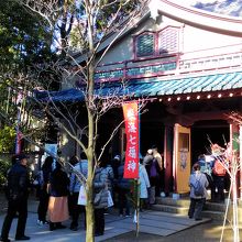 毘沙門天が拝める本堂