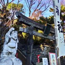 大黒天がお出迎えです