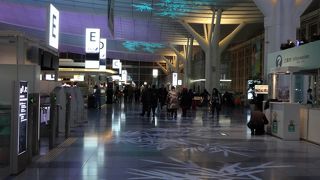 初めて国際線を利用。