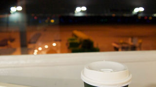 出発までの時間を過ごします