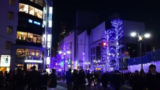 イルミネーションがきれいでした