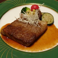 熊野牛のステーキ