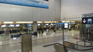 広くて綺麗な駅