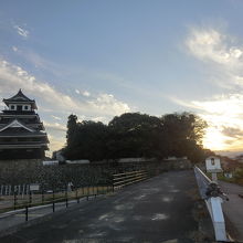 中津川遊歩道から