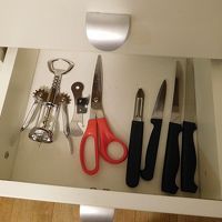 スプーン、フォーク、ナイフも揃っていました。