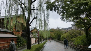 人力車が似合う道