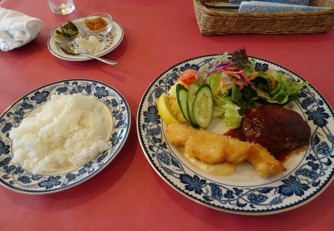 洋食屋さんの美味しいランチ。