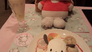 期間限定のポチャッコ・カフェに行きました!