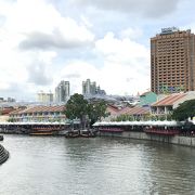 シンガポール川沿いのエリア