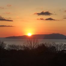 天気が良ければ最高の日の出が見れる！