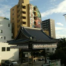 本院からの眺め