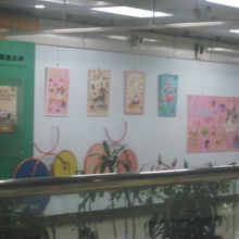 コンコース展示の一例