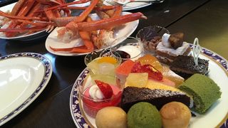 家族でランチバイキング