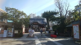 木造の趣ある本殿