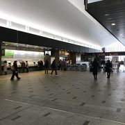 お洒落な駅です