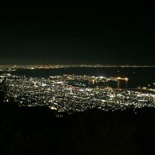 神戸の港がきらきらして本当に綺麗