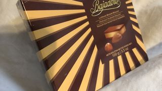 ヘーゼルナッツのチョコレートがお勧め