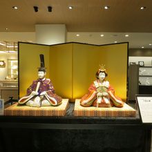 素晴らしい　お雛様　店内は撮影禁止　例外はこれ！