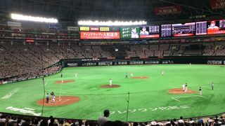  鷹の祭典の試合日に観戦しました。