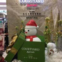 冬の期間中のデコレーションでしょうか。かわいらしいです。