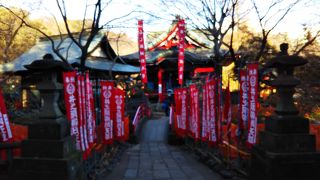 かいぼり中の井の頭弁財天