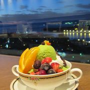 釧路でも指折りの夕景・夜景が楽しめるレストラン