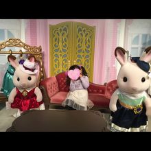 ショコラうさぎさん姉妹と写真撮れます