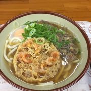 味の濃いうどん屋