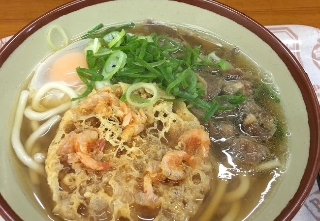 味の濃いうどん屋