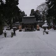 雪の戸澤神社
