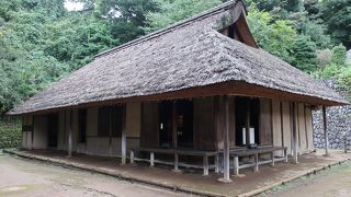 年季の入った土間