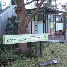 東方向から見た様子