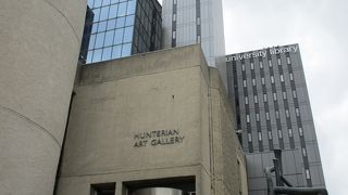 グラスゴー大学の近くです