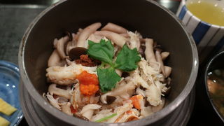 せいこがに釜飯 ♪