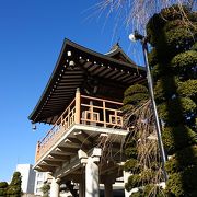 宝蔵寺の鐘楼門にある梵鐘