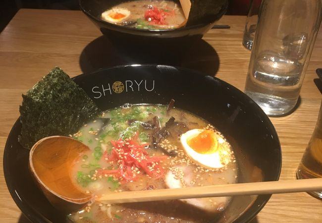 美味しい豚骨ラーメン