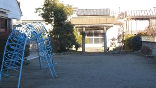 境内に昔ながらの風景