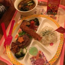 お子さまカレー　子連れにいいと思います