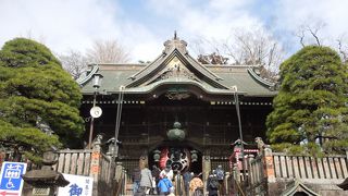 江戸時代に造られた総檜造りの建築物