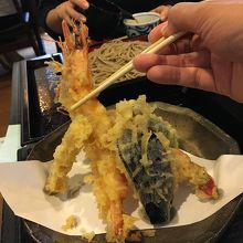 さくさくの天ぷら