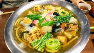 うどんすきが美味しい